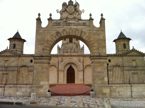 The exterior of Cos d'Estournel.